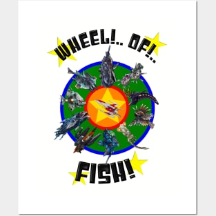 Wheel!..Of!...FISH! (2023 Version) Posters and Art